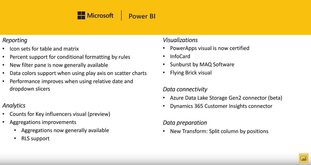 Power BI Desktop July 2019 Update Power BI Training for Accountants